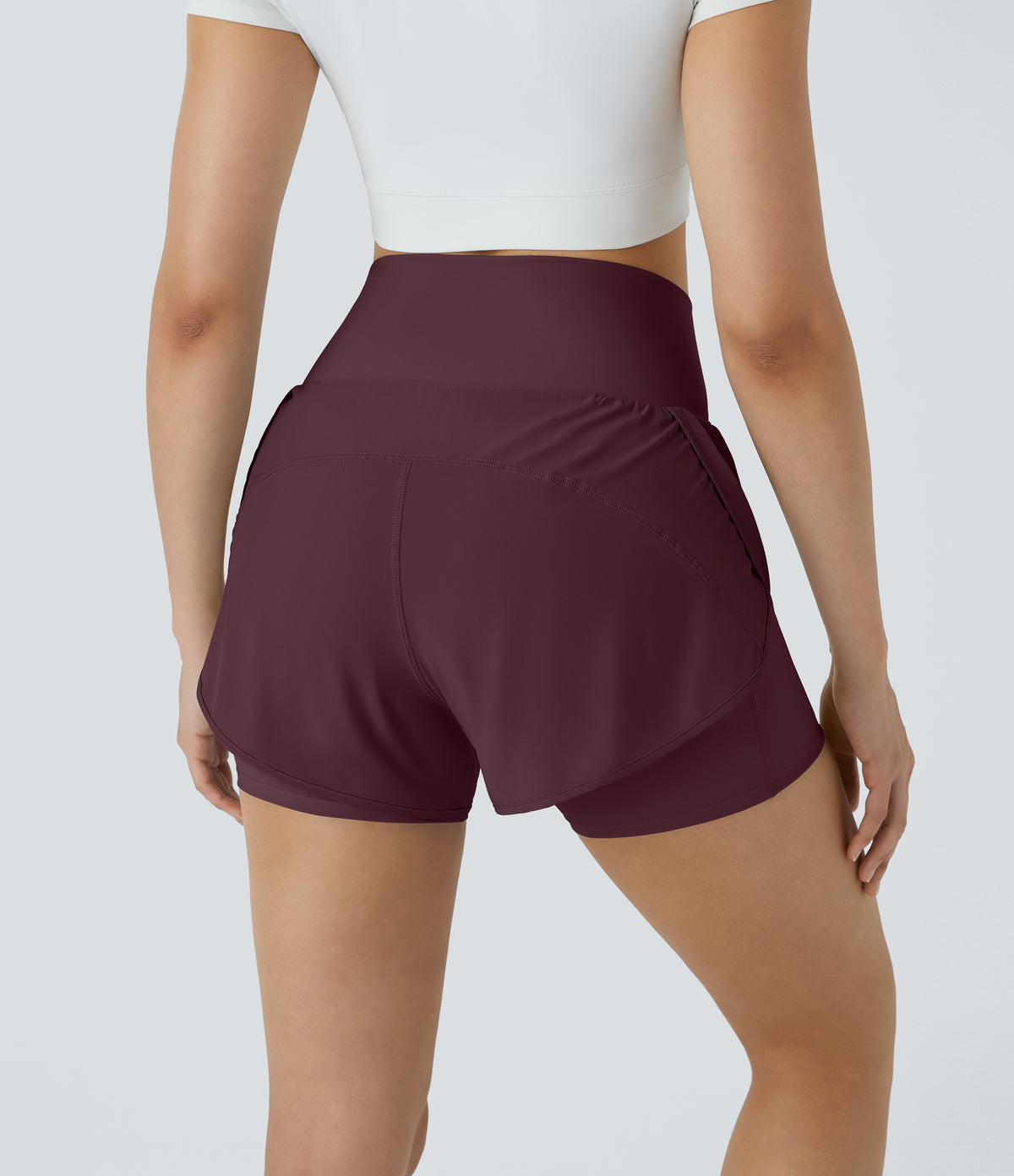 Poppy Short — Berry Red