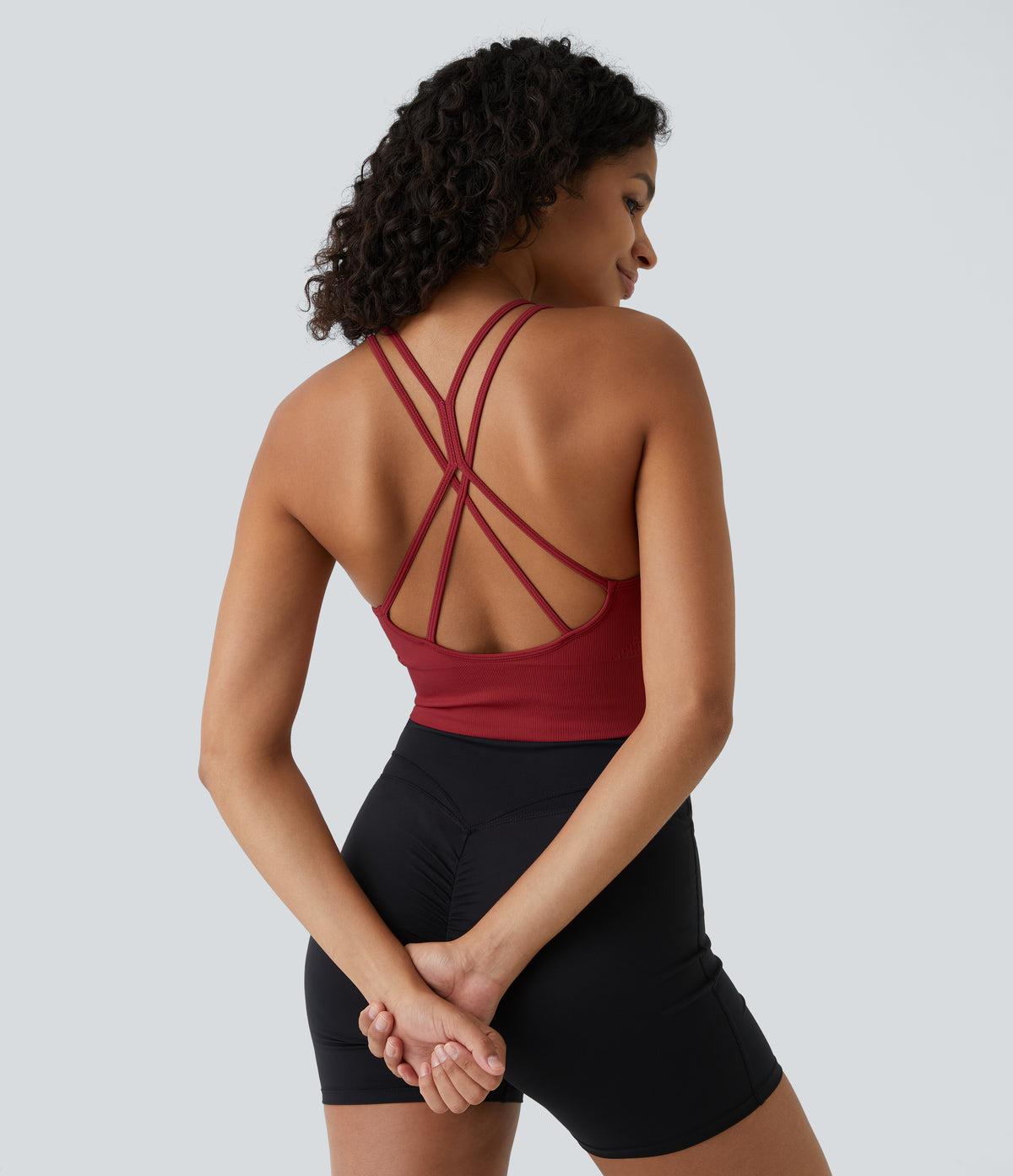 Poise Sports Bra — Granite Green