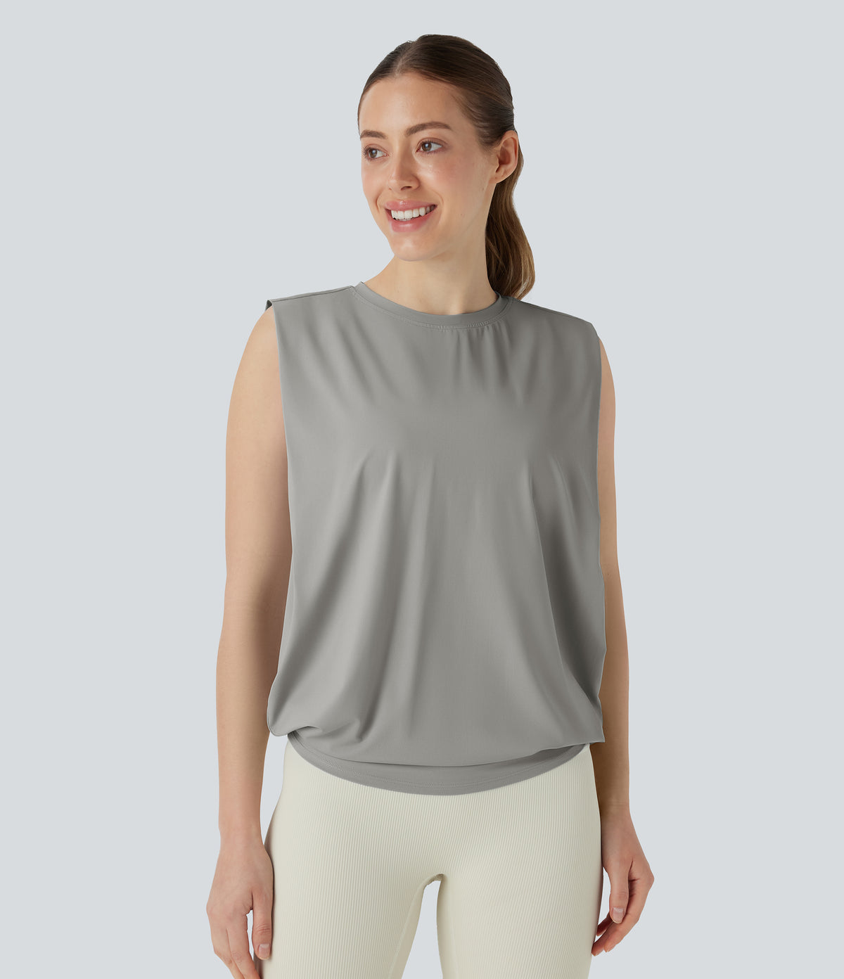 Lucia Tank — Mirage Gray