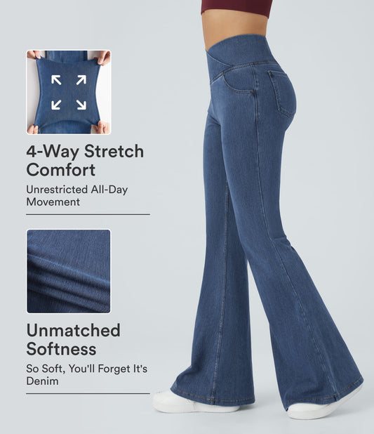 Lana Jeans — Washed Denim Bleached Blue