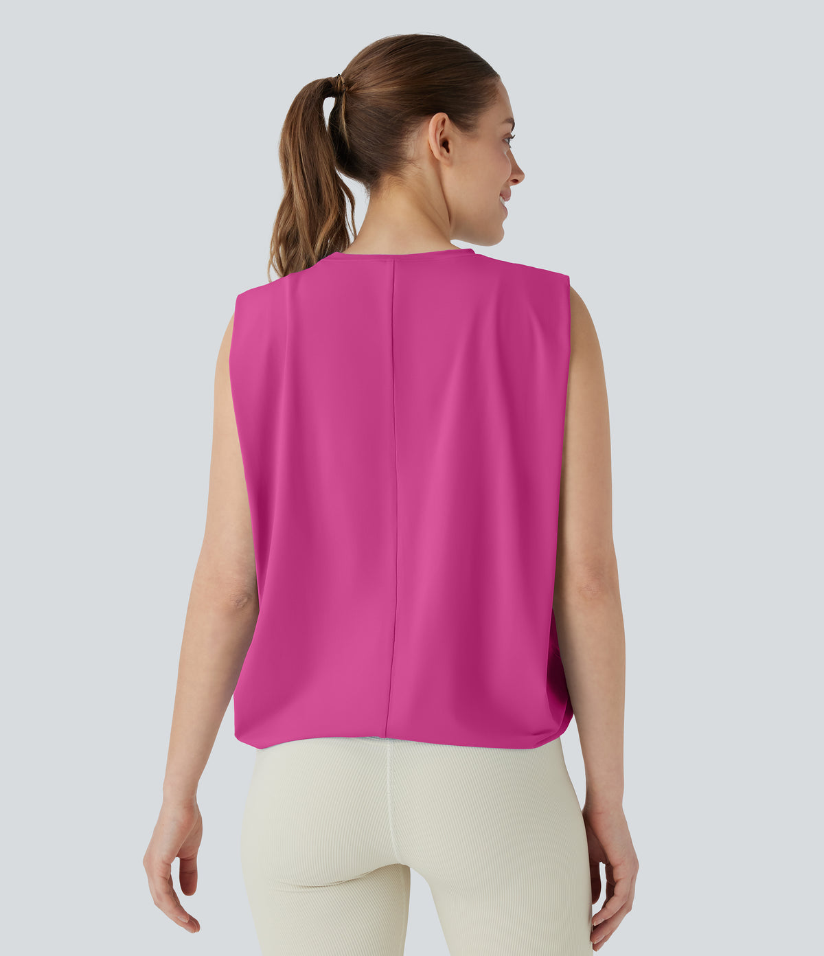 Lucia Tank — Fuchsia Fedora