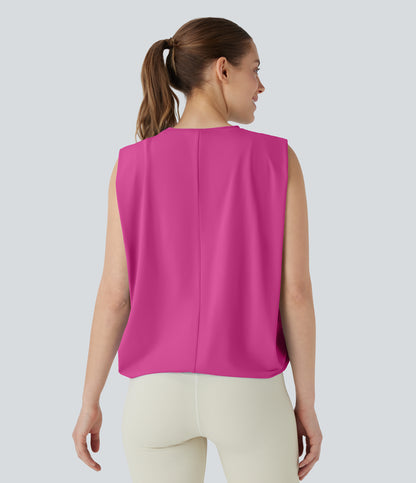 Lucia Tank — Fuchsia Fedora
