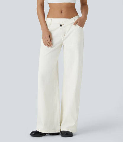Avril Jeans — Beige Denim