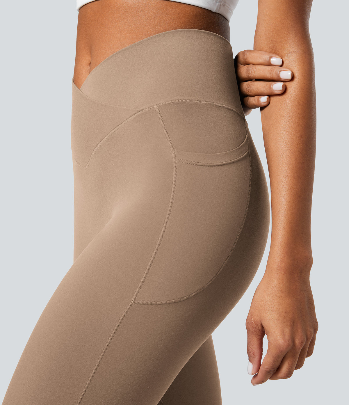 Petal Legging — Xenon Blue