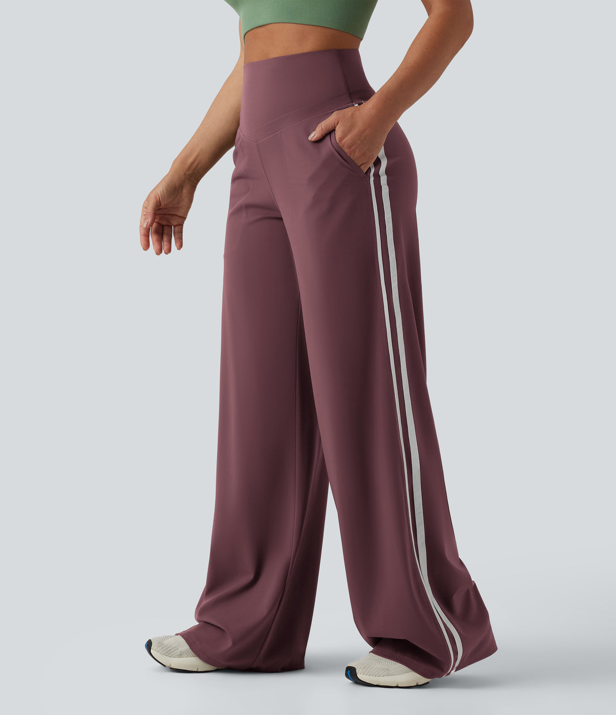 Anise Pants — Evening Red