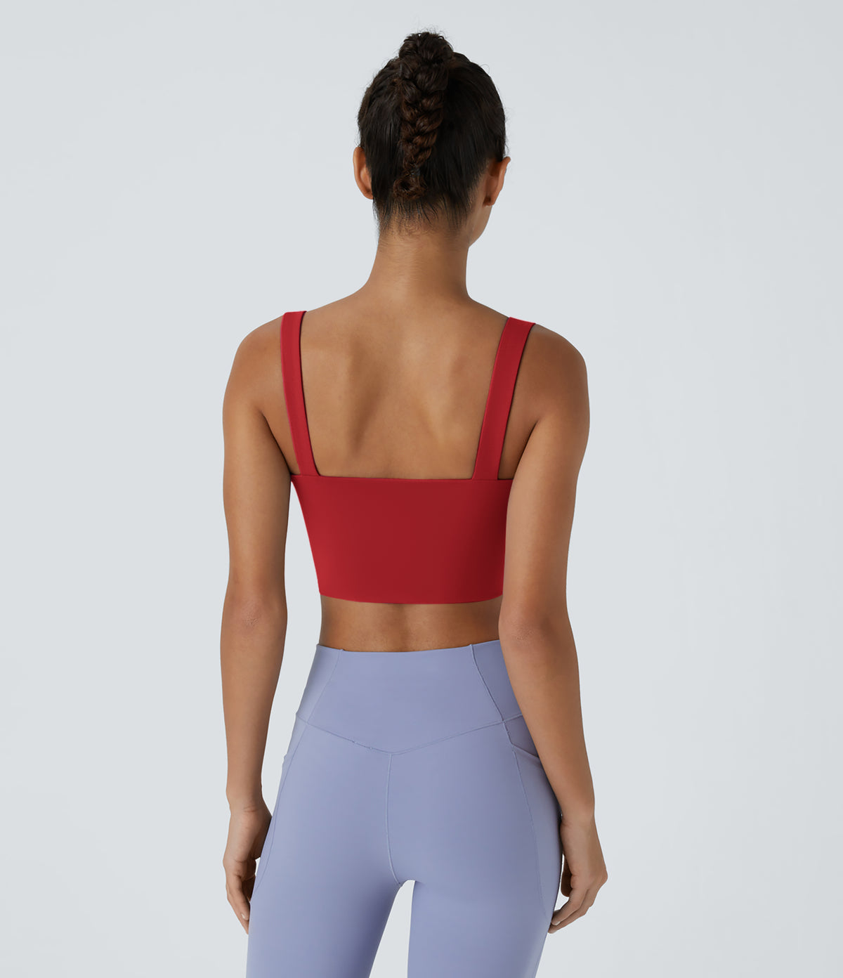 Fleur Sports Bra — Aster Blue