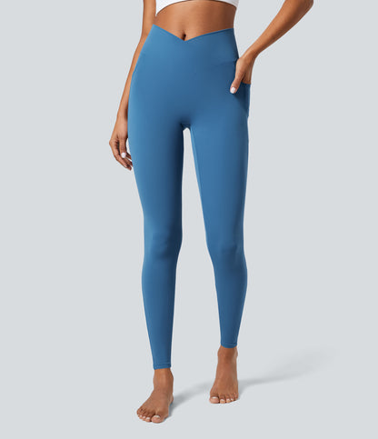 Petal Legging — Xenon Blue