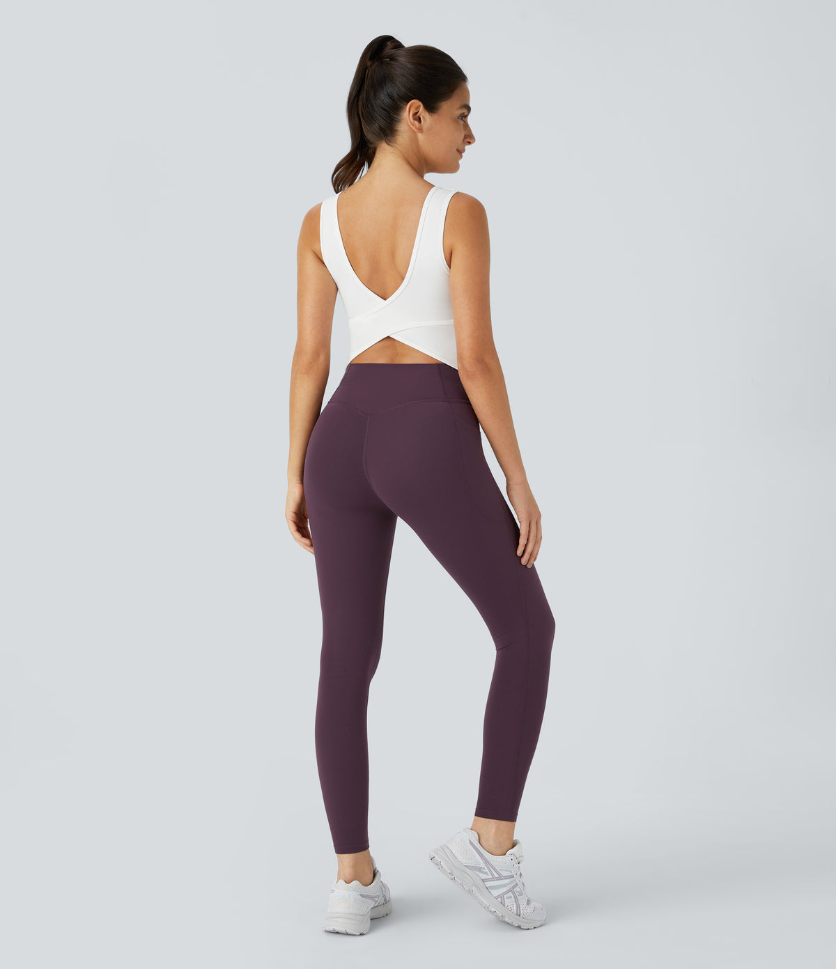 Ballet Tank — Deep Wine