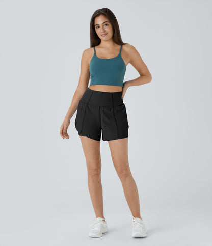 Poppy Short — Berry Red