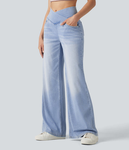 Ottilie Jeans — Light Blue – Glacier Light Blue
