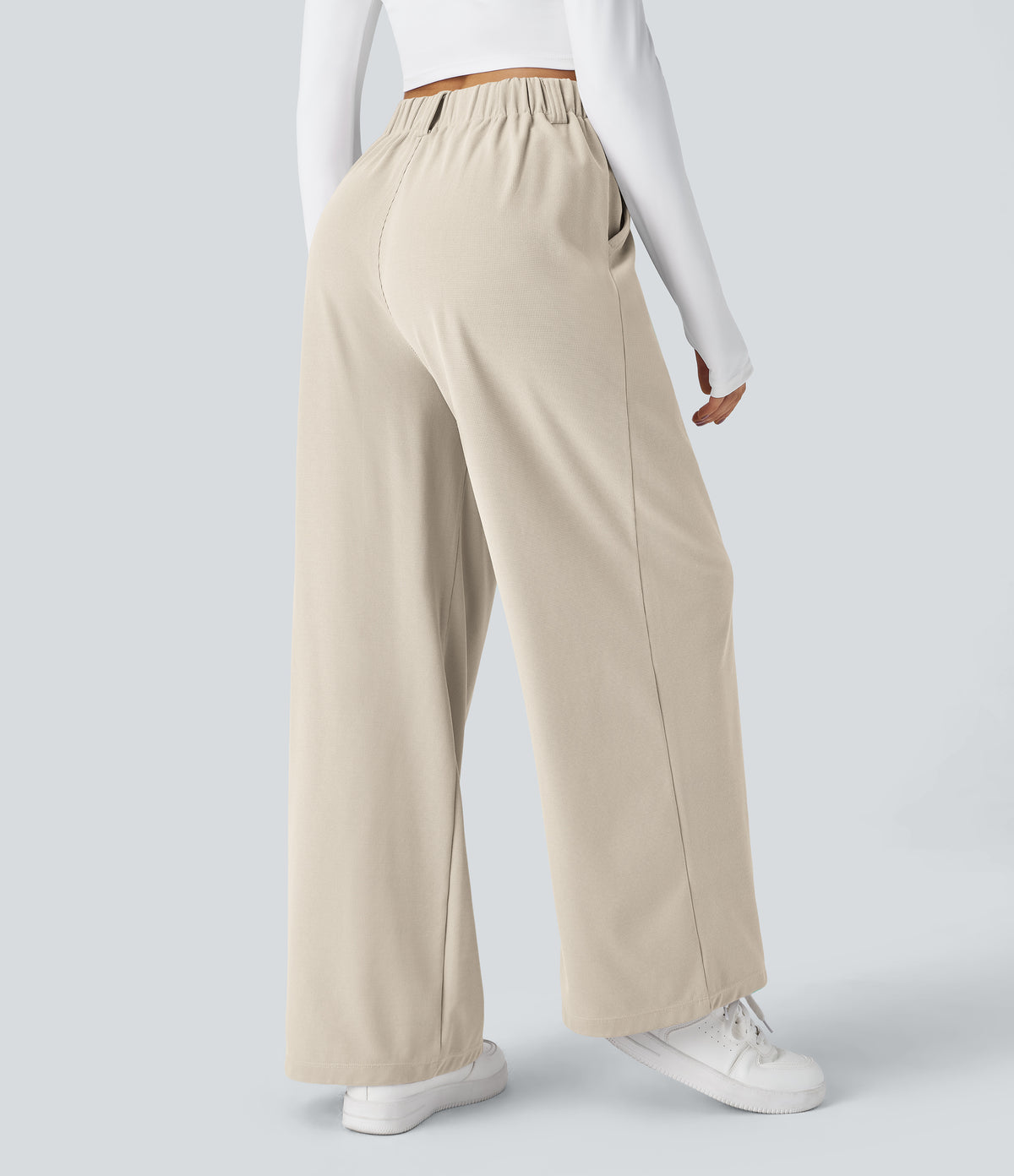 Aurora Pants — Buttermilk White