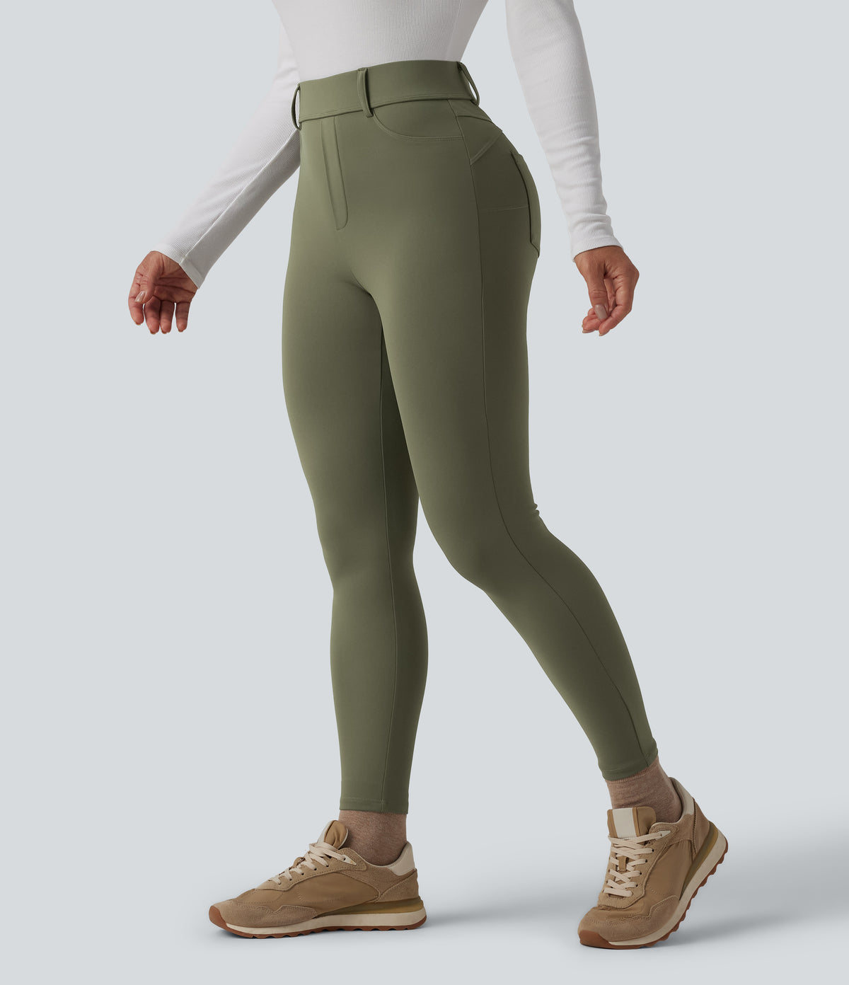 Sarai Legging — Deep Sage