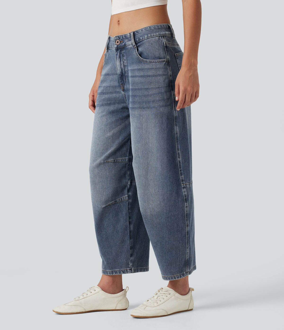 Rosina Jeans — Mist Blue Denim