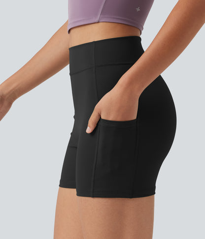 Hazel Biker Short — Black