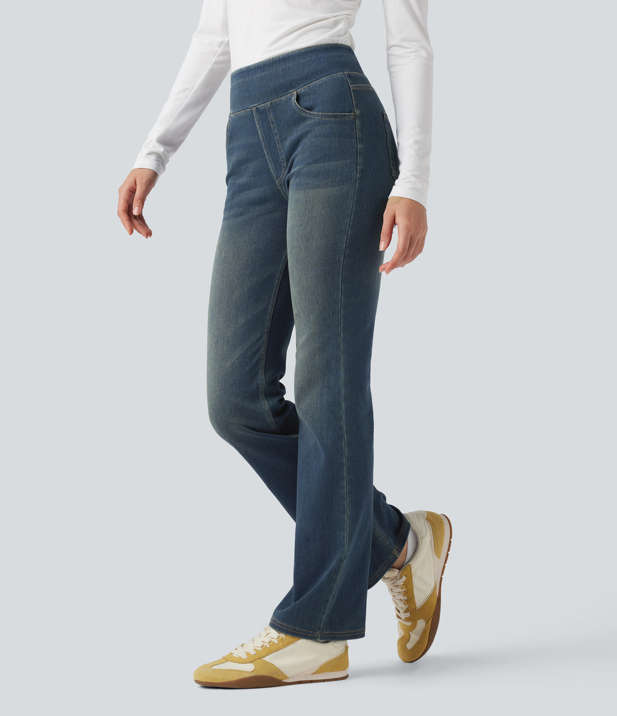 Felicity Jeans — Blue Surf Denim