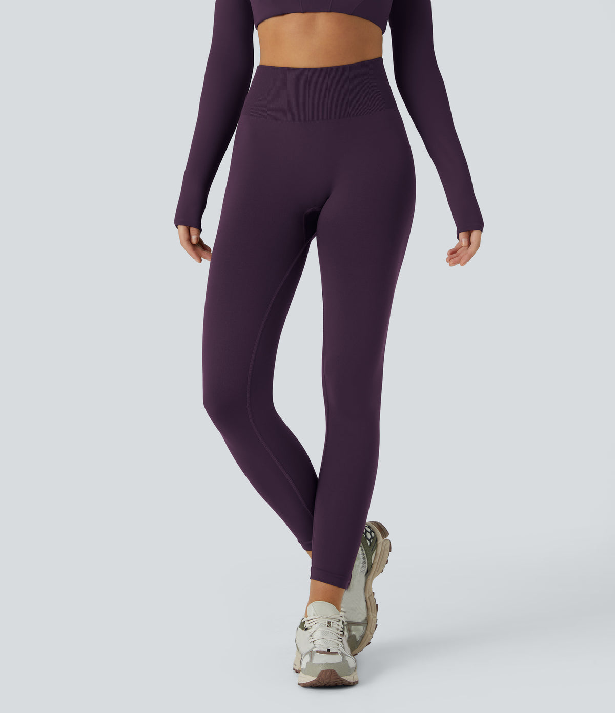 Mabel Legging — Blackberry Cordial