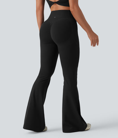 Mae Flare Legging — Black