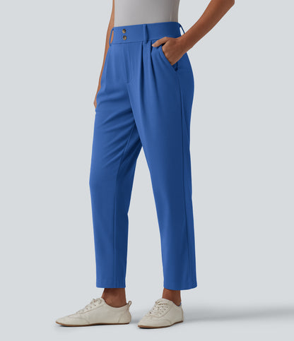 Naomi Pants — Deep Sapphire Blue