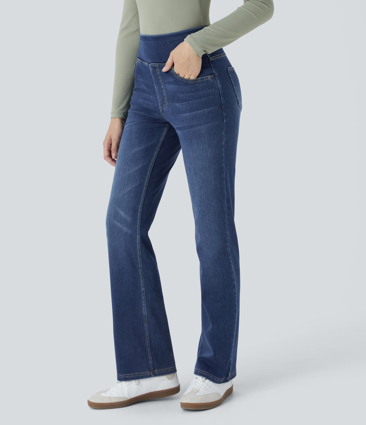Felicity Jeans — Bright Blue Denim