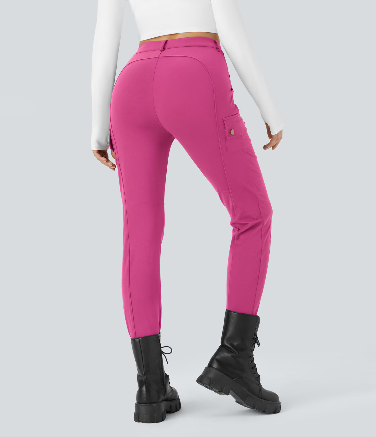 Cassia Pants — Raspberry Rose