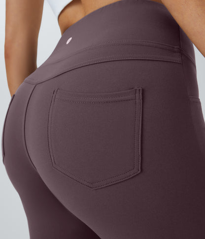 Willow Flare Legging — Forest Night