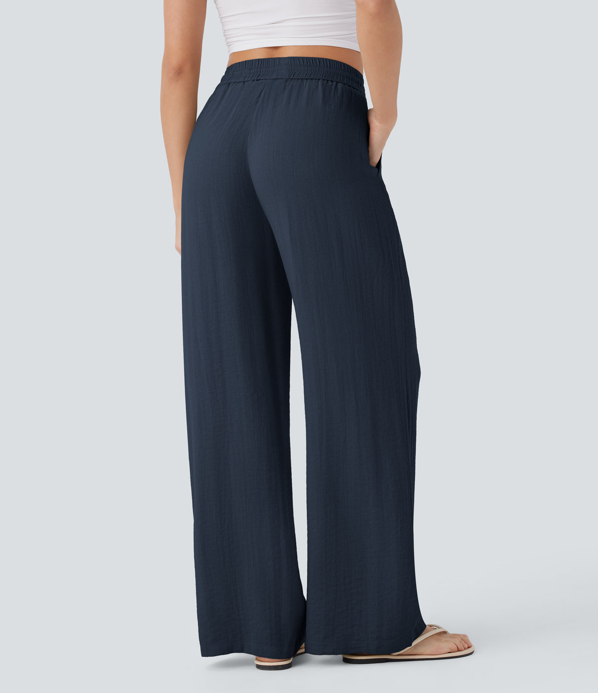 Lavinia Pants — Dark Blue