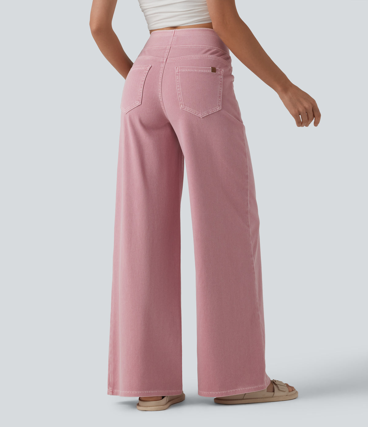 Margot Jeans — Rose Beige