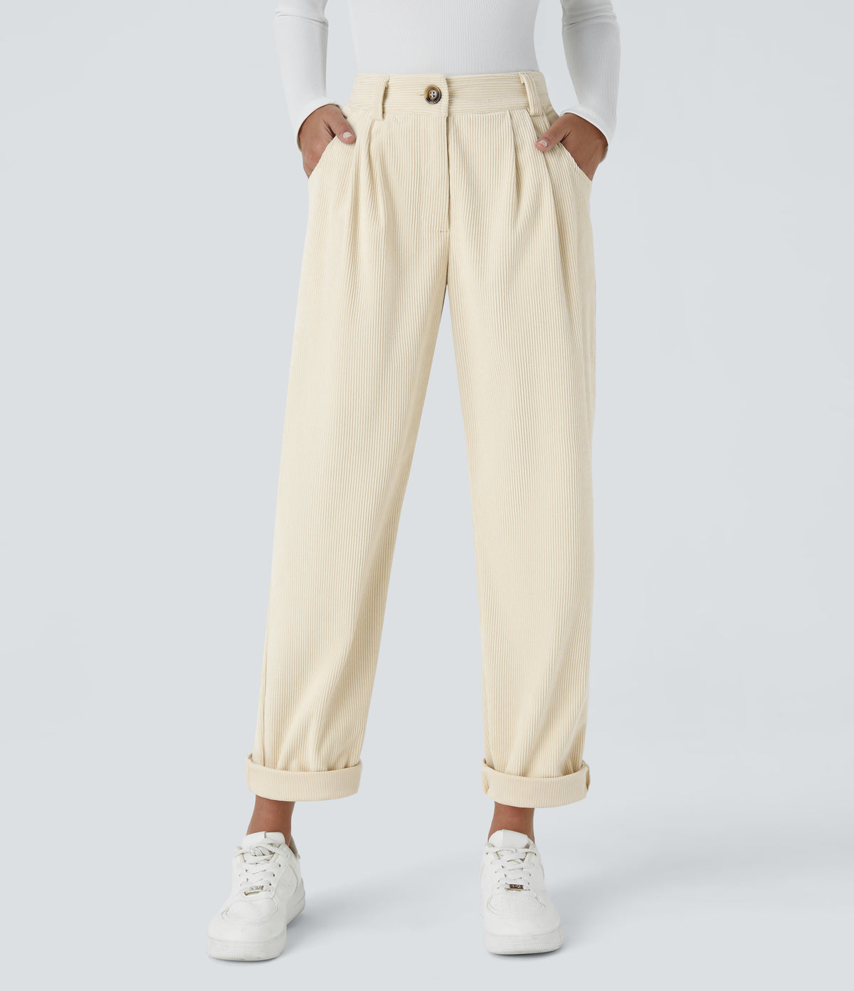 Cecily Pants — White Swan