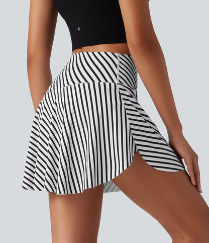 Kaia Skirt — Mono Stripe