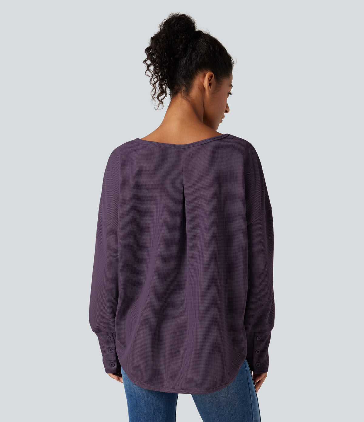 Ember Long-Sleeve Top — Mauve