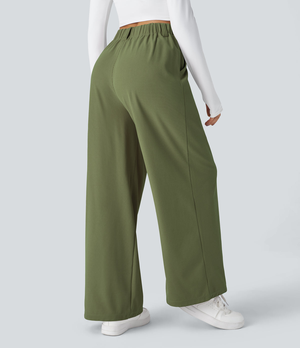 Aurora Pants — Loden Green