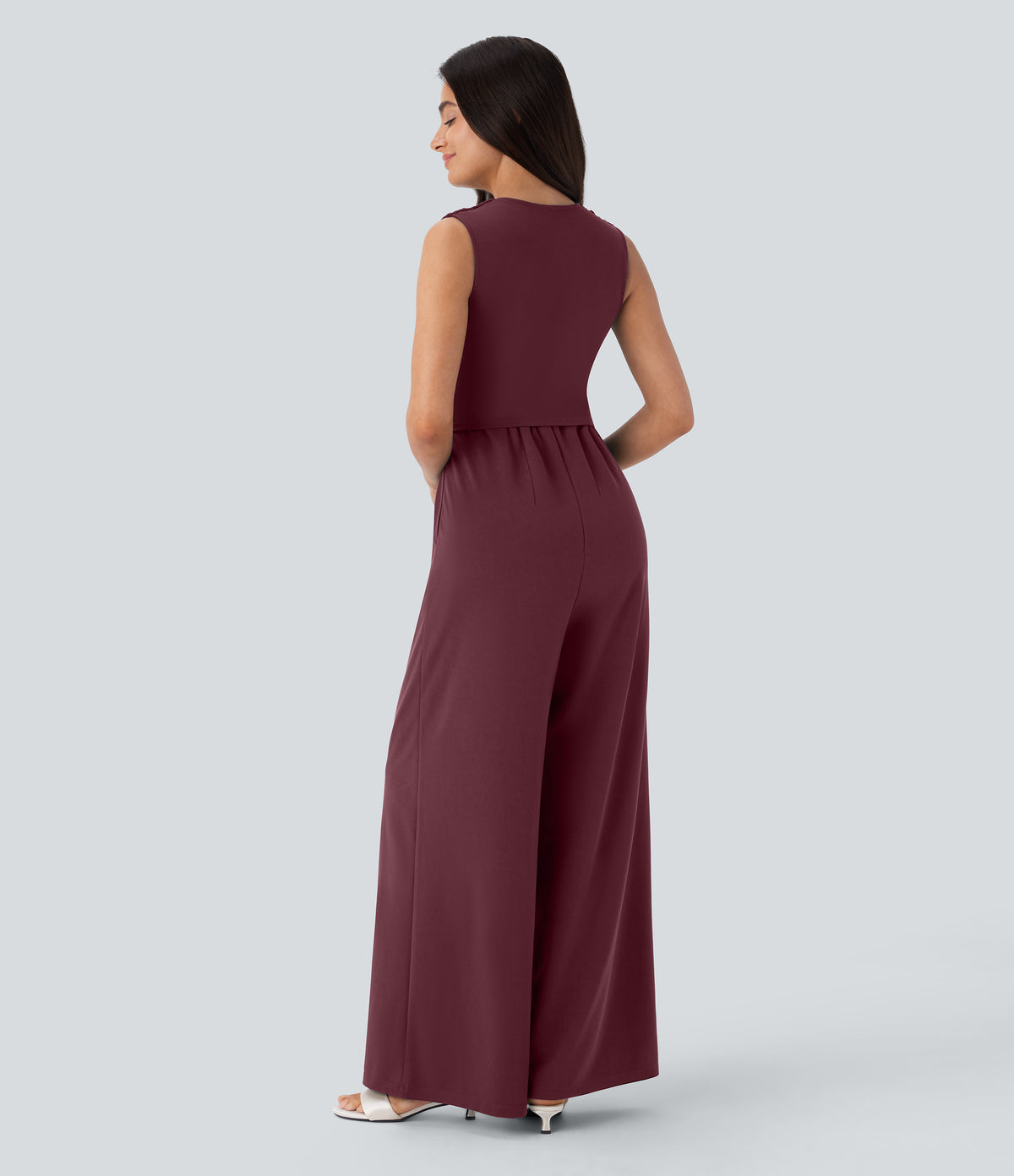 Celine Jumpsuit — Zinfandel