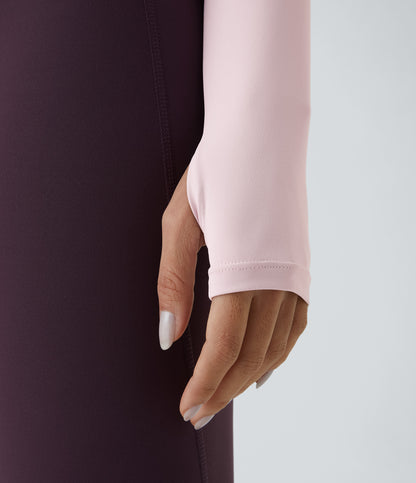 Sora Crop Top — Pale Lilac