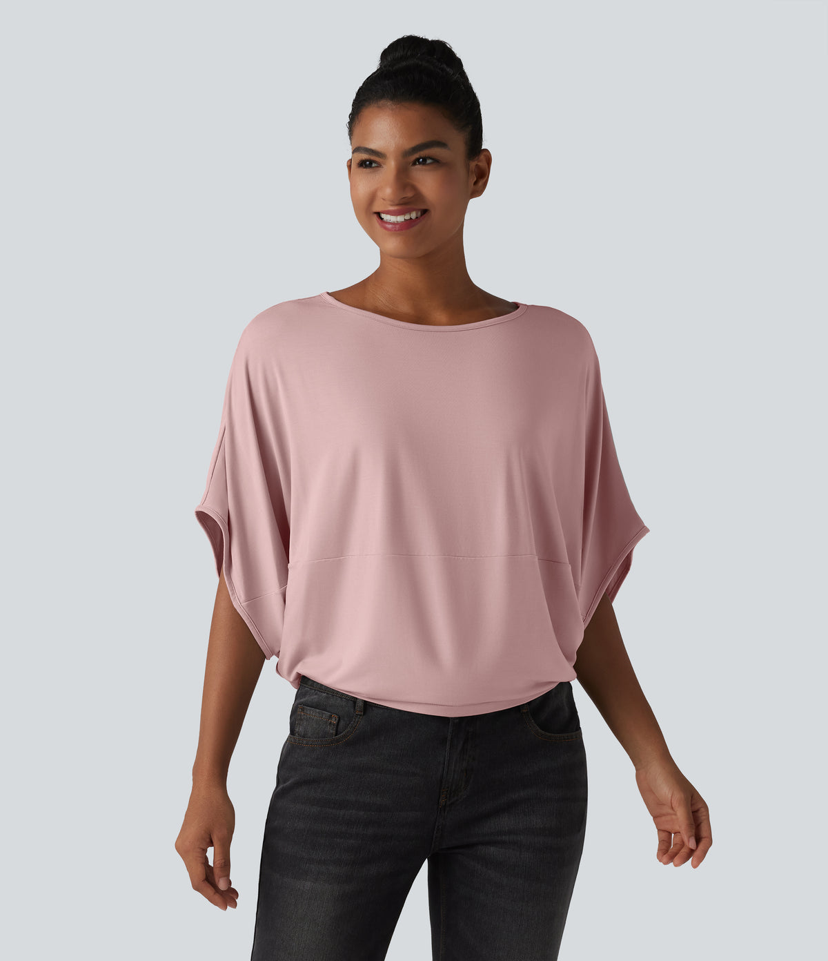 Indira Top — Primrose Pink
