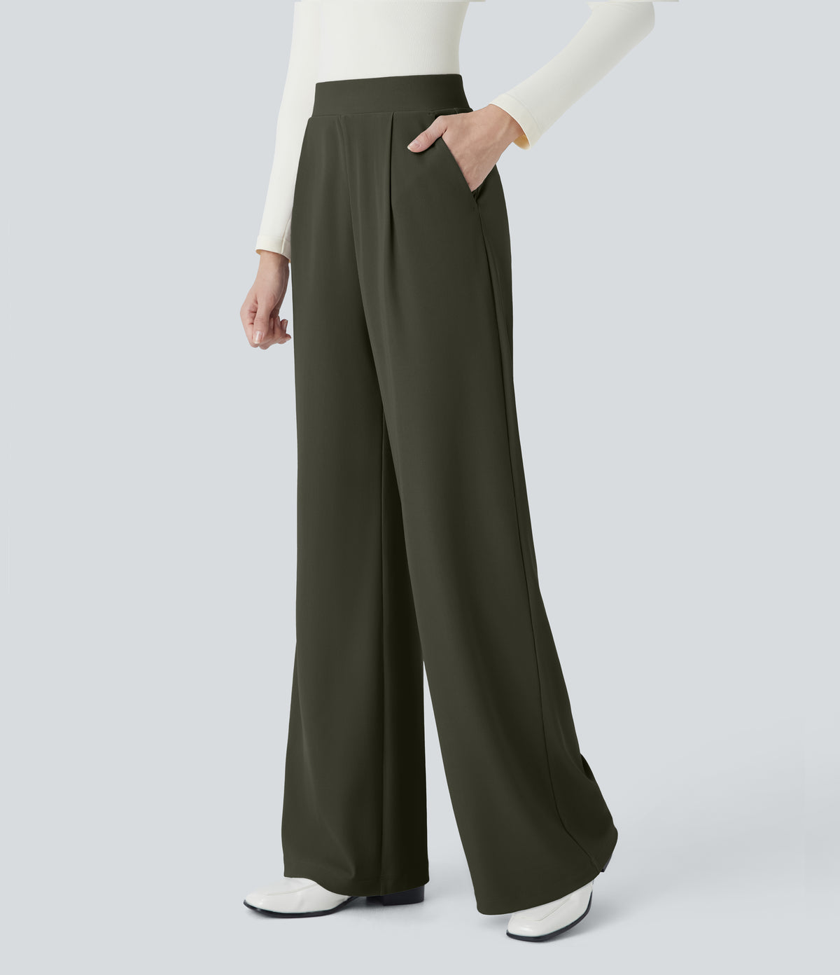 Helena Pants — Lone Pine Green