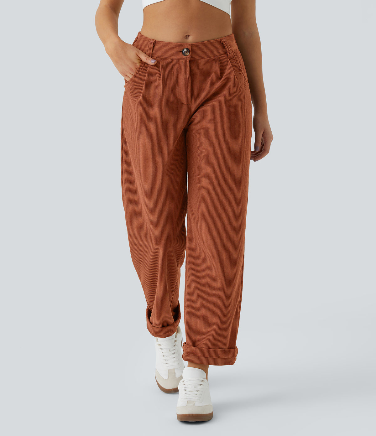 Cecily Pants — Baked Clay