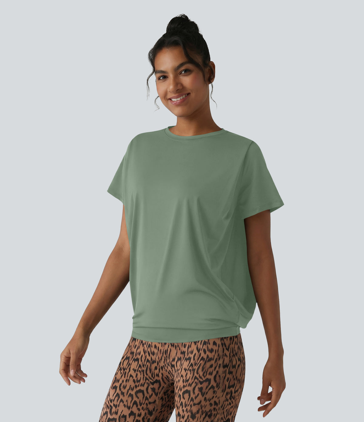 Primrose Top — Hedge Green