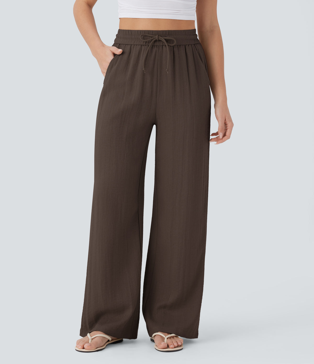 Lavinia Pants — Chocolate Martini