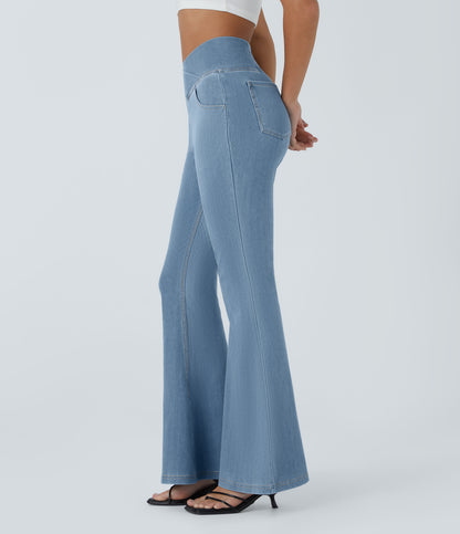 Lana Jeans — Washed Denim Sunny Blue