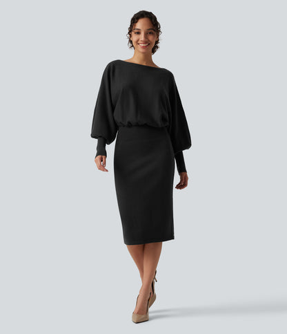 Thea Dress — Black