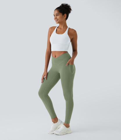 Petal Legging — Soft Silt
