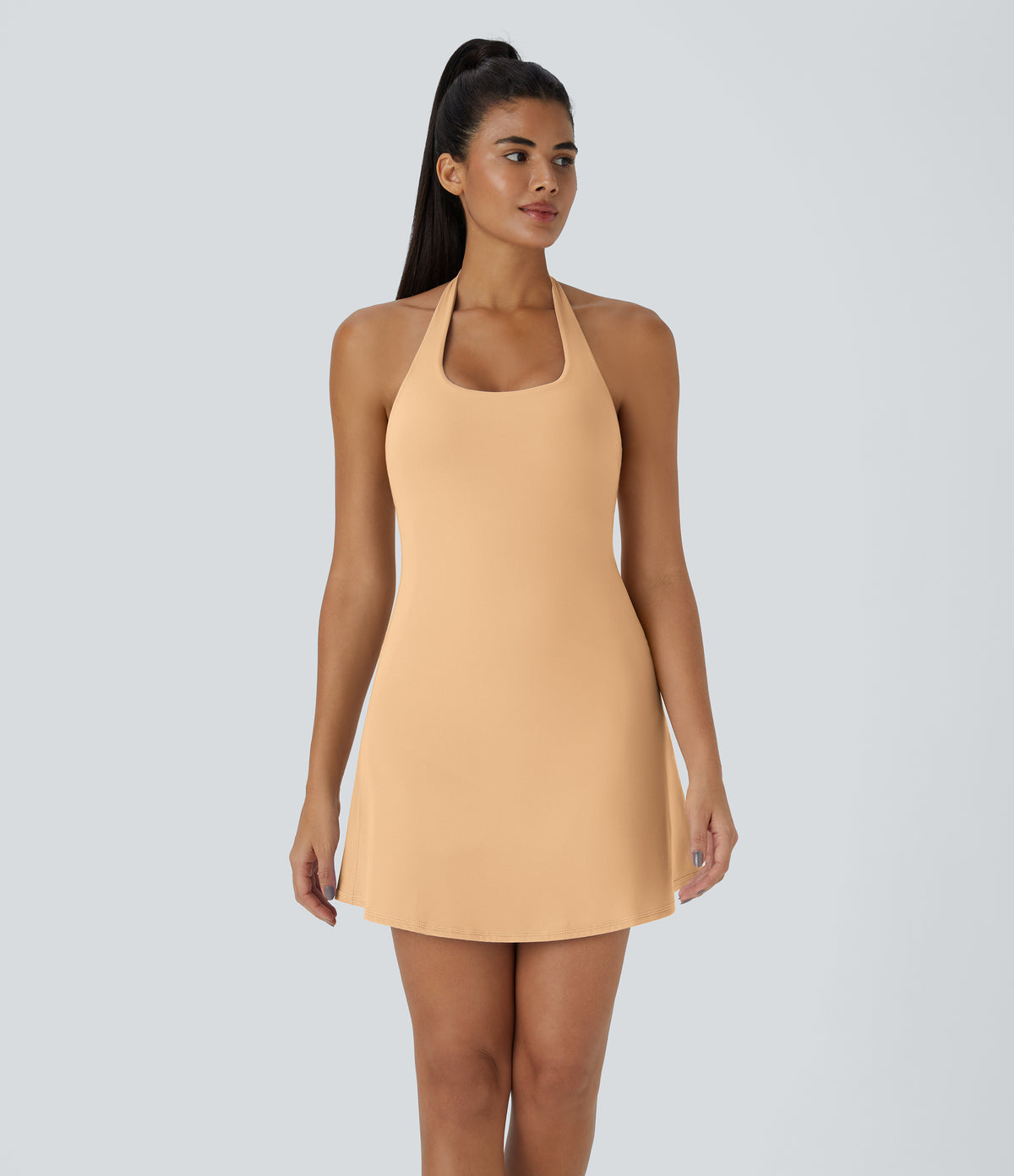 Luna Dress — Buff
