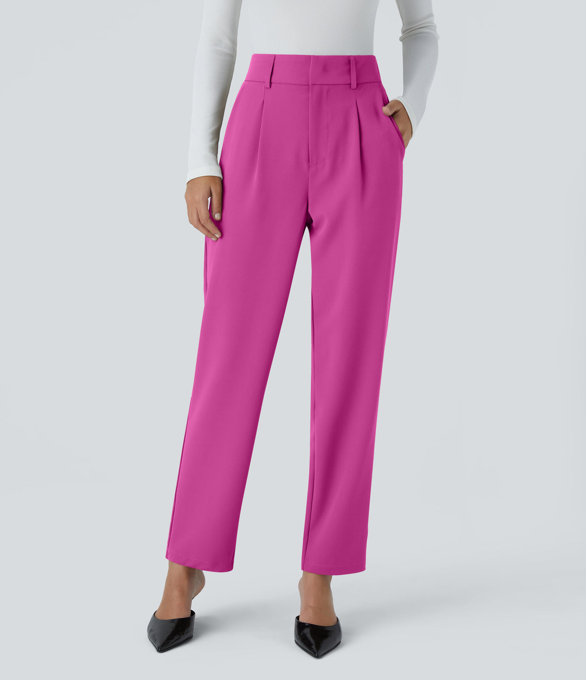 Maisie Pants — Rose Violet