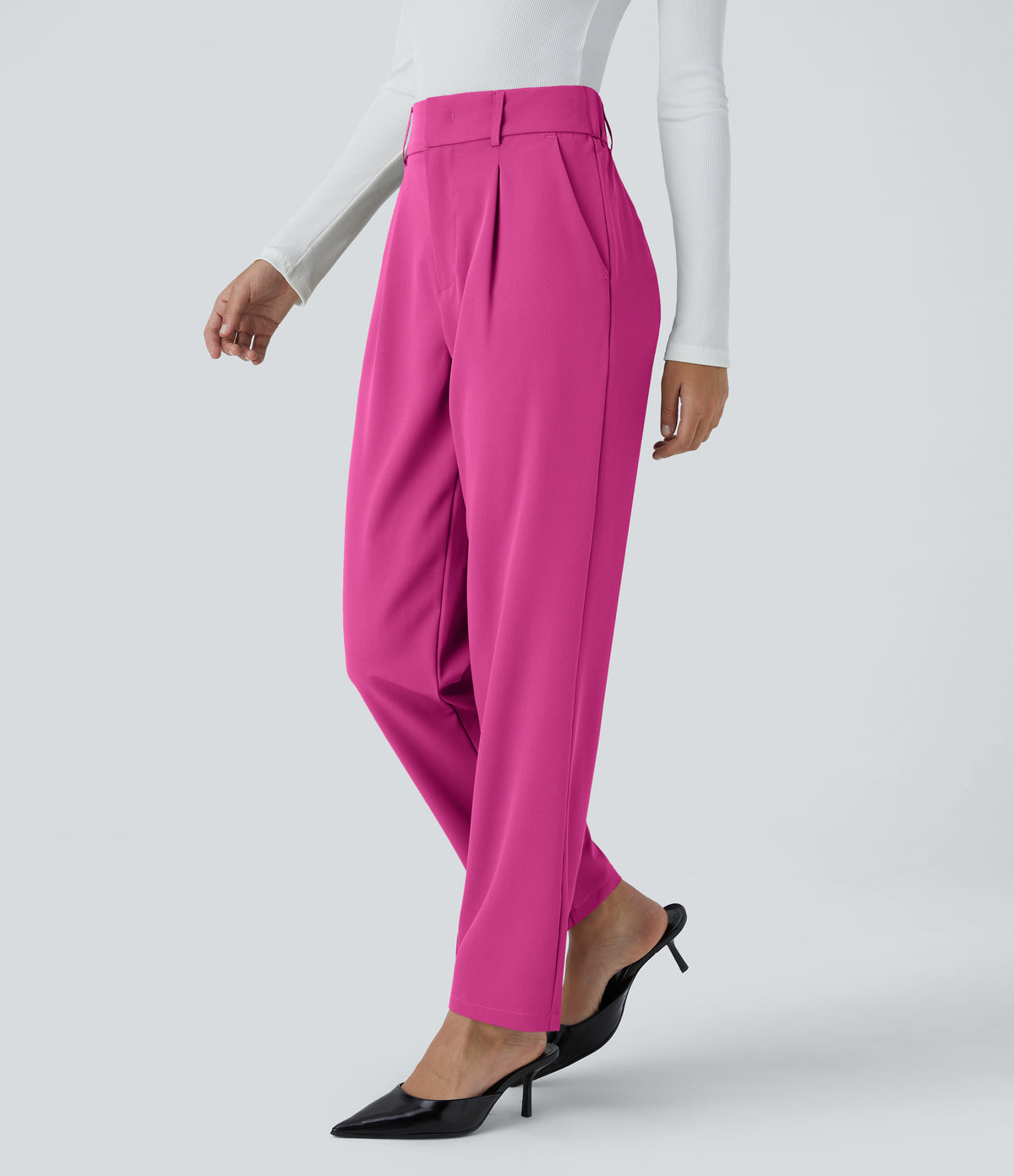 Maisie Pants — Fuchsia Fedora