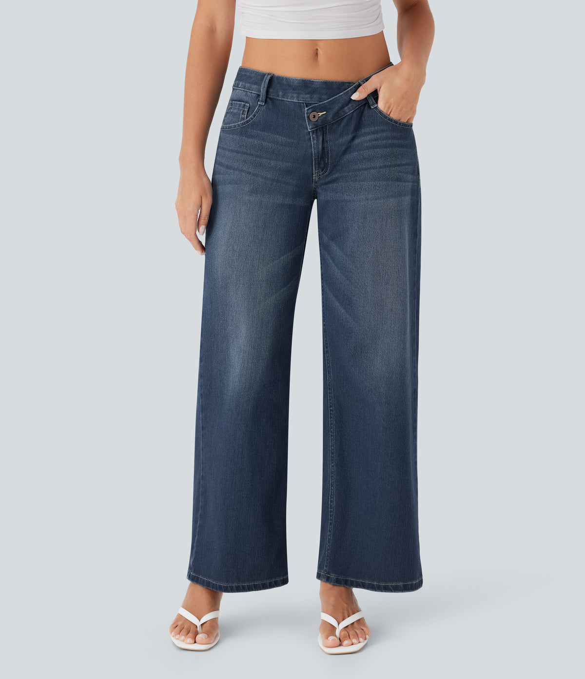 Avril Jeans — Estate Blue Denim