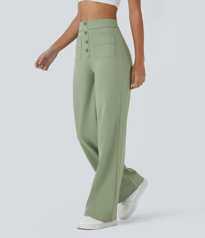 Isolde Pants — Asparagus