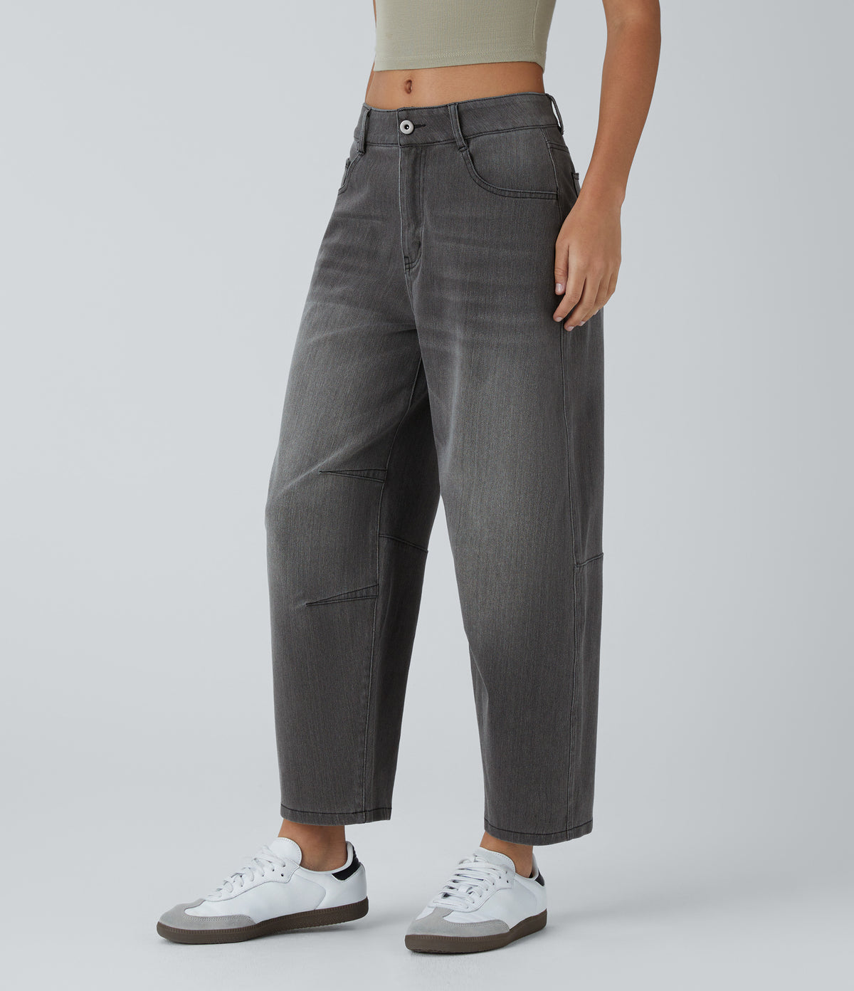 Rosina Jeans — Dark Gray Denim