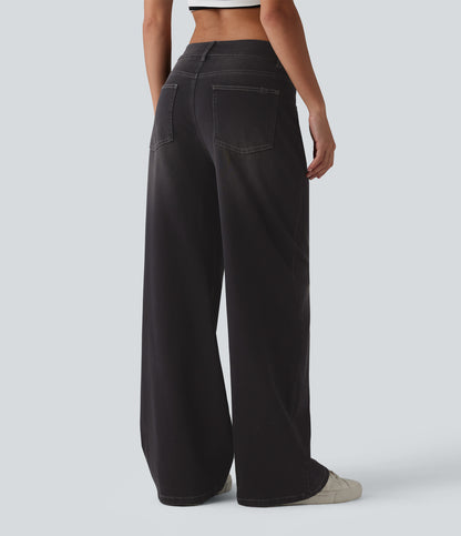 Lacey Jeans — Deep Ink Black Denim