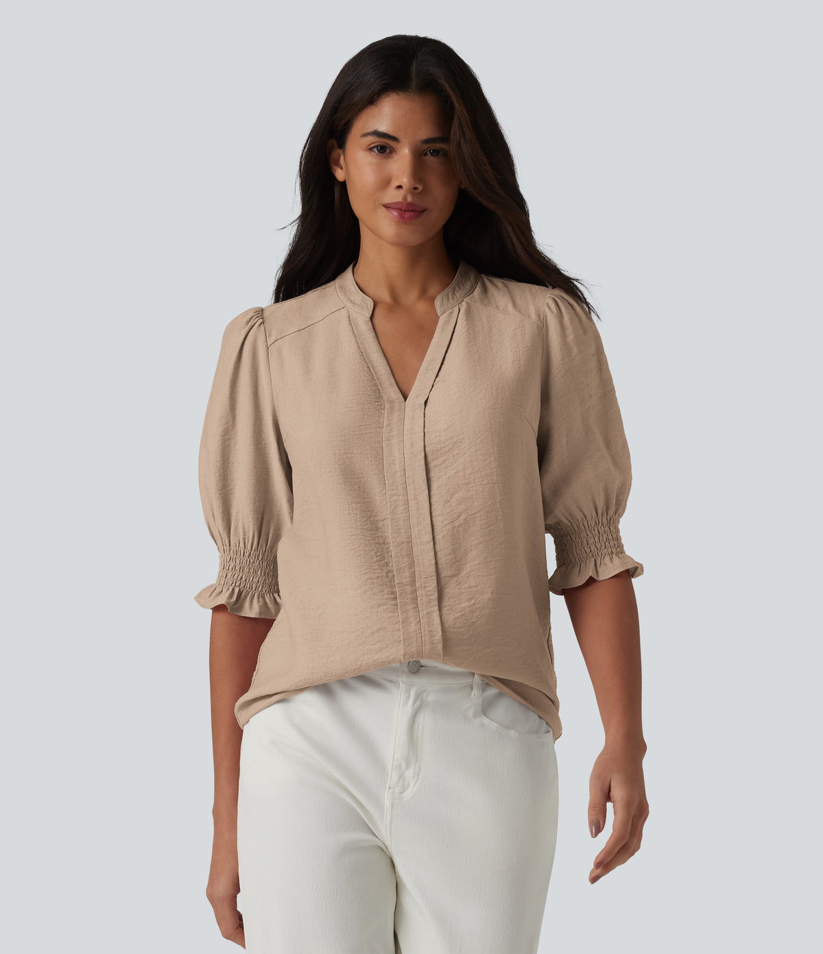 Imogen Blouse — Khaki