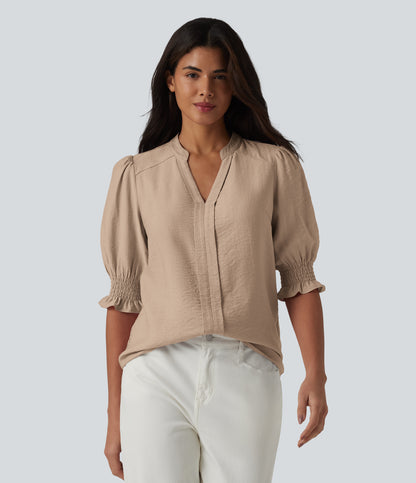 Imogen Blouse — Khaki